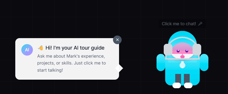 Personal Portfolio - AI Voice Agent